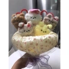 Bó Hoa 5 Cún Gấu Bông Handmade - Quà Tặng Sinh Nhật, Valentine, Tốt Nghiệp, 8/3 Giá 145.000 8