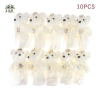 Bó Hoa Gấu 12cm Hoạt Hình Búp Bê Quà Tặng Đám Cưới Sinh Nhật Tốt Nghiệp EMKK 4