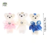 Bó Hoa Gấu 12cm Hoạt Hình Búp Bê Quà Tặng Đám Cưới Sinh Nhật Tốt Nghiệp EMKK 5