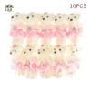 Bó Hoa Gấu 12cm Hoạt Hình Búp Bê Quà Tặng Đám Cưới Sinh Nhật Tốt Nghiệp EMKK 8