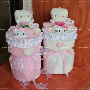 Bó Hoa Gấu Bông Hello Kitty: Quà Tặng Bạn Gái, Trung Thu, Sinh Nhật, 20/10, 8/3, 14/2 Giá Ưu Đãi 179.000 6 Bó Hoa Gấu Bông Hello Kitty: Quà Tặng Bạn Gái, Trung Thu, Sinh Nhật, 20/10, 8/3, 14/2 Giá Ưu Đãi 179.000 6
