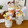 Bó hoa gấu bông kèm túi đèn thiệp - Quà sinh nhật, kỷ niệm, lễ tốt nghiệp, Valentine 14/2, 8/3, 20/10 - 149.000₫ 2