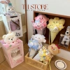 Bó hoa gấu bông kèm túi đèn thiệp - Quà sinh nhật, kỷ niệm, lễ tốt nghiệp, Valentine 14/2, 8/3, 20/10 - 149.000₫ 6