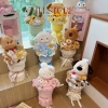 Bó hoa gấu bông kèm túi đèn thiệp - Quà sinh nhật, kỷ niệm, lễ tốt nghiệp, Valentine 14/2, 8/3, 20/10 - 149.000₫ 7