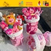 Bó Hoa Gấu Bông Loopy có Đèn LED, Túi Thiệp - Quà Tặng Valentine, 8/3, Sinh Nhật, Tốt Nghiệp, 20/10 Siêu Đẹp