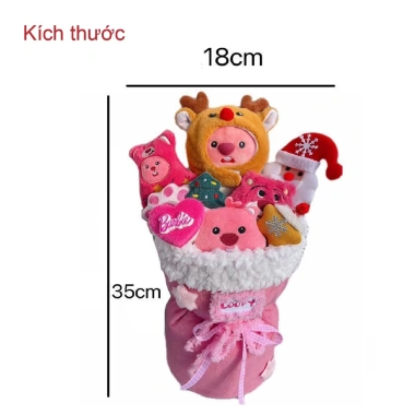 Bó Hoa Gấu Bông Loopy có Đèn LED, Túi Thiệp - Quà Tặng Valentine, 8/3, Sinh Nhật, Tốt Nghiệp, 20/10 Siêu Đẹp 3 Bó Hoa Gấu Bông Loopy có Đèn LED, Túi Thiệp - Quà Tặng Valentine, 8/3, Sinh Nhật, Tốt Nghiệp, 20/10 Siêu Đẹp 3