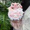 Bó Hoa Gấu Bông Pastel Đa Màu Quà Sinh Nhật 8/3 20/10 Size Trung 210k 6