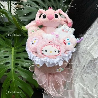 Bó Hoa Gấu Bông Pastel Đa Màu Quà Sinh Nhật 8/3 20/10 Size Trung 210k 6 Bó Hoa Gấu Bông Pastel Đa Màu Quà Sinh Nhật 8/3 20/10 Size Trung 210k 6