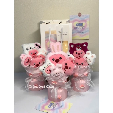 Bó Hoa Gấu Loopy Cute Đáng Yêu – Quà Tặng Ý Nghĩa Cho Bạn Gái, Giá 75.000₫ 3