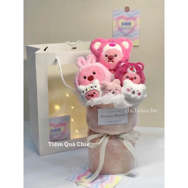 Bó Hoa Gấu Loopy Cute Đáng Yêu – Quà Tặng Ý Nghĩa Cho Bạn Gái, Giá 75.000₫ 5