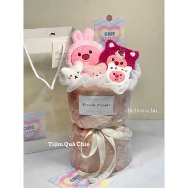 Bó Hoa Gấu Loopy Cute Đáng Yêu – Quà Tặng Ý Nghĩa Cho Bạn Gái, Giá 75.000₫ 9