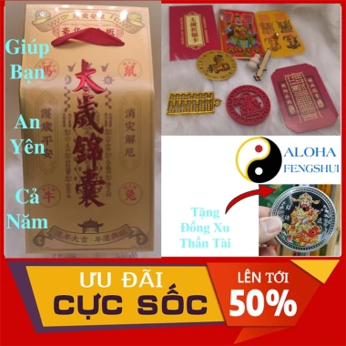 Bộ Hóa Giải Thái Tuế 25 Món Kích Tài Lộc Tuổi Tý Ngọ Sửu Mão 2.026 100.000 VNĐ