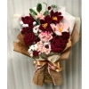 Bó hoa hồng đỏ len Handmade - Quà tặng người yêu, ngày lễ, giảm giá 259k 4