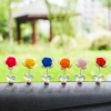 Bộ hoa hướng dương lắc lư nhựa bền đẹp, trang trí không gian sống, chỉ 35.000₫ 3