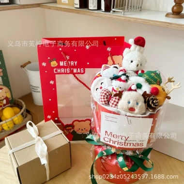 Bó hoa len dễ thương - Quà Noel, Sinh nhật, 14/2, Lễ Tình Nhân, 8/3 - 195.000