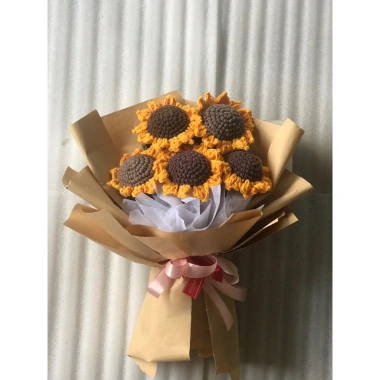 Bó hoa len hướng dương 30cm - Giá ưu đãi 150.000₫, giảm so với 184.500 - Quà tặng sinh nhật