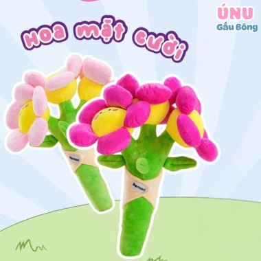Bó Hoa Mặt Cười 3 Bông Hồng Đáng Yêu - Hoa Nhồi Bông Tặng Bạn Gái, Quà Tốt Nghiệp Ý Nghĩa 69k