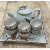 Bộ Hoa Mặt Trời Bày Mâm Cúng Gia Tiên - Gốm Sứ Cao Cấp Bát Tràng, Ưu Đãi 520k 6