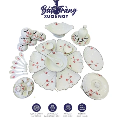 Bộ Hoa Mặt Trời Bày Mâm Cúng Gia Tiên Hoạ Tiết Đào Đỏ Men Kem 2 Size Gốm Sứ Bát Tràng Giá 750.000 7 Bộ Hoa Mặt Trời Bày Mâm Cúng Gia Tiên Hoạ Tiết Đào Đỏ Men Kem 2 Size Gốm Sứ Bát Tràng Giá 750.000 7