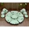 Bộ Hoa Mặt Trời Cúng Hoa Bưởi Xanh Ngọc 2 Size Gốm Sứ Bát Tràng 1.130.000đ 2