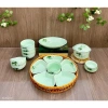Bộ Hoa Mặt Trời Cúng Hoa Bưởi Xanh Ngọc 2 Size Gốm Sứ Bát Tràng 1.130.000đ 3