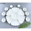 Bộ Hoa Mặt Trời Men Trắng Khử Bày Mâm Cúng 3 Size - Gốm Sứ Bát Tràng, Giá 300.000đ 4