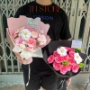 Bó hoa sáp quà tặng sinh nhật, lễ tốt nghiệp kèm túi, đèn, thiệp giảm 20%