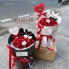 Bó hoa sáp tim và thiên nga kèm túi, đèn, thiệp: Quà Valentine, sinh nhật, 8/3, 20/10, giá chỉ 209.000đ 4