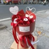 Bó hoa sáp tim và thiên nga quà tặng Valentine sinh nhật 8/3 20/10 kỉ niệm giá ưu đãi 209.000 VND 7
