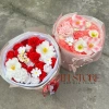 Bó hoa sáp tròn kèm túi, đèn, thiệp - Quà tặng Valentine, sinh nhật, 8/3, 20/10, kỷ niệm - Giá 209.000đ 4