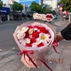 Bó hoa sáp tròn kèm túi, đèn, thiệp - Quà tặng Valentine, sinh nhật, 8/3, 20/10, kỷ niệm - Giá 209.000đ 6