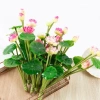 Bó Hoa Sen Nhân Tạo + Hoa Lily Nước Cây - Trang Trí Nhà Cửa, Giá 42.151₫ 2