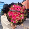 Bó hoa Sophia hồng trùm lụa - quà tặng Valentine 14/2, sinh nhật, 8/3, 20/10, kỉ niệm - 449.000 VND 2