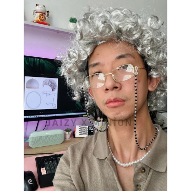 Bộ Hóa Trang Bà Cụ Già Trung Niên - Phụ Kiện Tiện Dùng Cho Cosplay, Lễ Hội, Diễn Kịch - Giá Ưu Đãi 83k