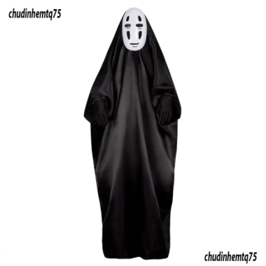 Bộ hoá trang Halloween vô diện: áo choàng, bao tay, mặt nạ đa cỡ - Cosplay 179k