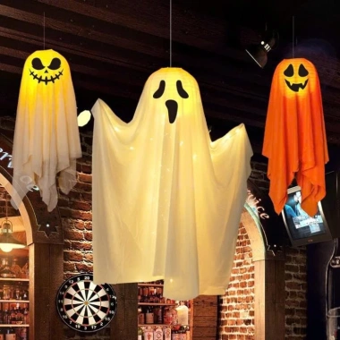 Bộ hóa trang Vô Diện Halloween: áo choàng + mặt nạ cosplay đa size, giá 97.000₫ 7