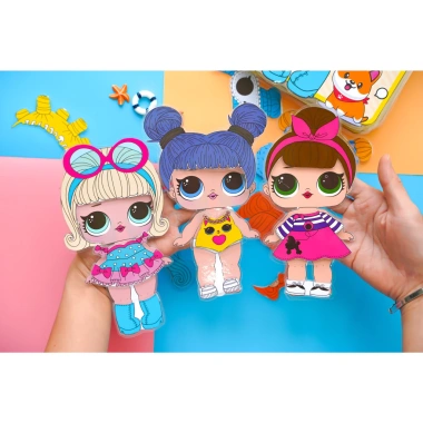 Bộ học liệu bóc dán Ngôi nhà Búp bê Thay Đồ Công Chúa Montessori H4V - Giấy cao cấp, cứng cáp, giá chỉ 160k 4