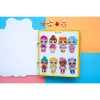 Bộ học liệu bóc dán Ngôi nhà Búp bê Thay Đồ Công Chúa Montessori H4V - Giấy cao cấp, cứng cáp, giá chỉ 160k 7