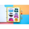 Bộ học liệu bóc dán Ngôi nhà Búp bê Thay Đồ Công Chúa Montessori H4V - Giấy cao cấp, cứng cáp, giá chỉ 160k 9