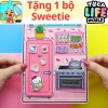 Bộ học liệu bóc dán thông minh búp bê giấy & nhà thủ công Tocaboca Hello Kitty – Đồ chơi trẻ em tự làm, giá 169k 3