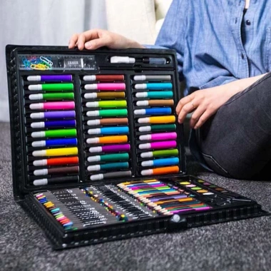 Bộ hộp màu 150 chi tiết cho bé tô vẽ - Giá ưu đãi 69.000 VNĐ 3
