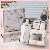Bộ hộp quà tặng cốc cà phê trắng sinh nhật, chia tay, Valentine giá ưu đãi 226k