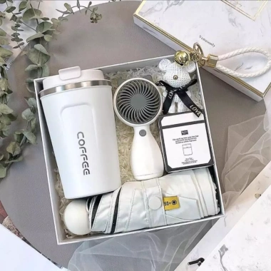 Bộ hộp quà tặng cốc cà phê trắng sinh nhật, chia tay, Valentine giá ưu đãi 226k 2