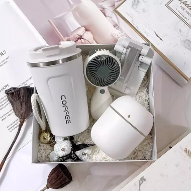 Bộ hộp quà tặng cốc cà phê trắng sinh nhật, chia tay, Valentine giá ưu đãi 226k 3