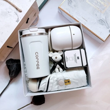 Bộ hộp quà tặng cốc cà phê trắng sinh nhật, chia tay, Valentine giá ưu đãi 226k 7
