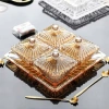 Bộ hũ đựng mứt Tết thủy tinh cao cấp kèm khay – Bánh kẹo, trái cây sấy, sang trọng, 430k 7