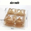 Bộ hũ đựng mứt Tết thủy tinh cao cấp kèm khay – Bánh kẹo, trái cây sấy, sang trọng, 430k 9