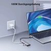 Bộ Hub 5 cổng Type-C Ugreen 15.495 - HDMI 4K@30Hz, USB 3.0, Sạc nhanh PD 100W, BH 24 tháng 9