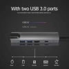 Bộ Hub 5 trong 1 Type-C RJ45 PD 65W HDMI 4K USB3.0 cho Laptop - Giá 1.059.000₫ 3
