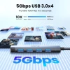 Bộ HUB LLANO 4 cổng USB 3.0 cho máy in, chuột, đèn flash HD - Giá 111.033 VND 2